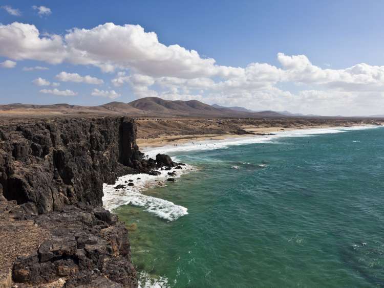 Fuerteventura tengerparti táj online puzzle
