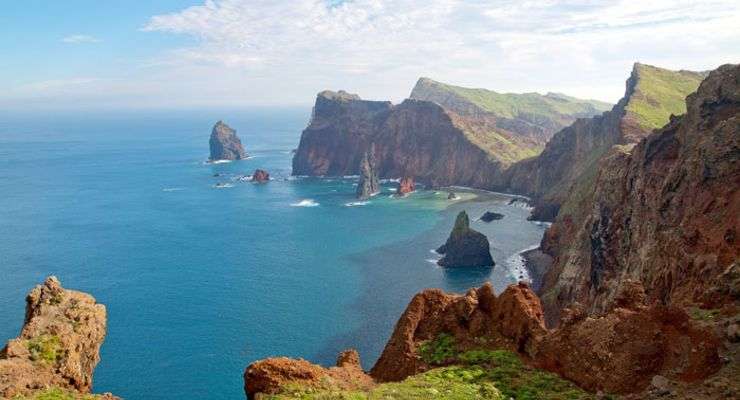 Ostrov Madeira v Atlantiku online puzzle