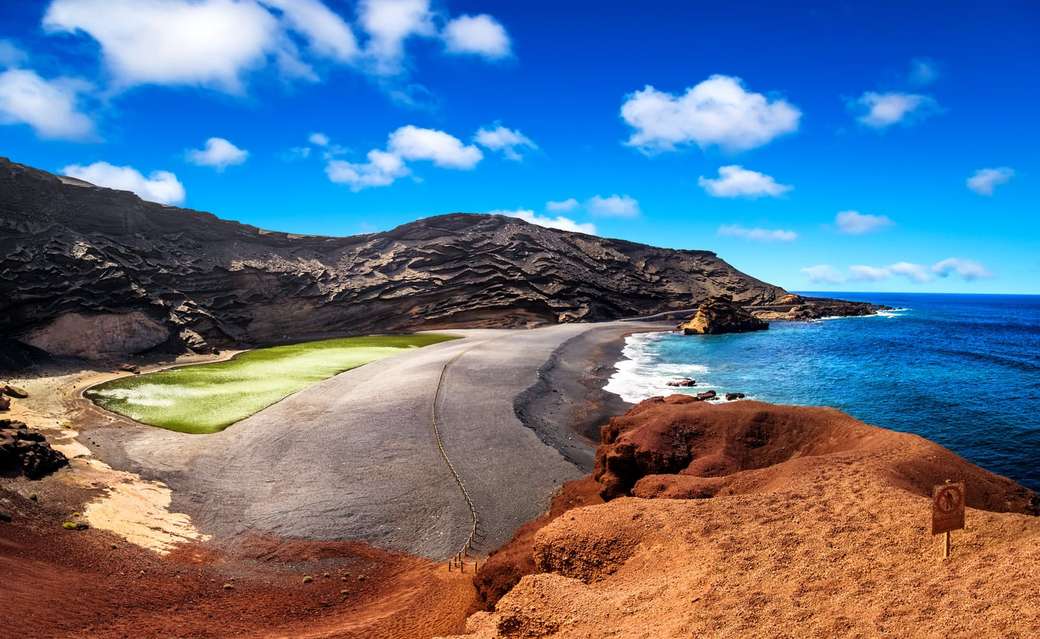 Lanzarote ön kustlandskap Pussel online