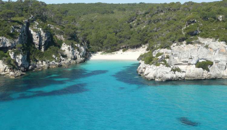 Menorca sziget a Földközi-tengeren online puzzle