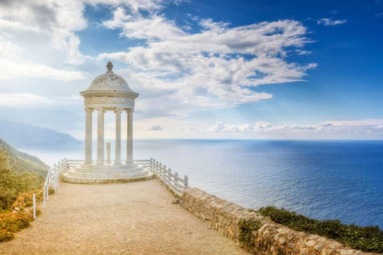 Mallorca uitzicht op zee online puzzel