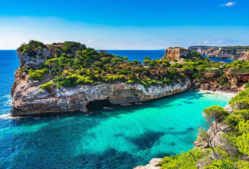 Mallorca in der Nähe von Palma Online-Puzzle