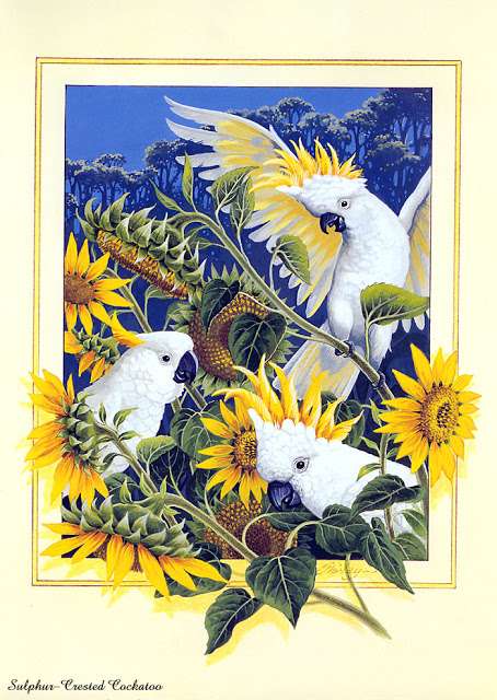 ೋ Art with Birds ೋ ღ jigsaw puzzle online