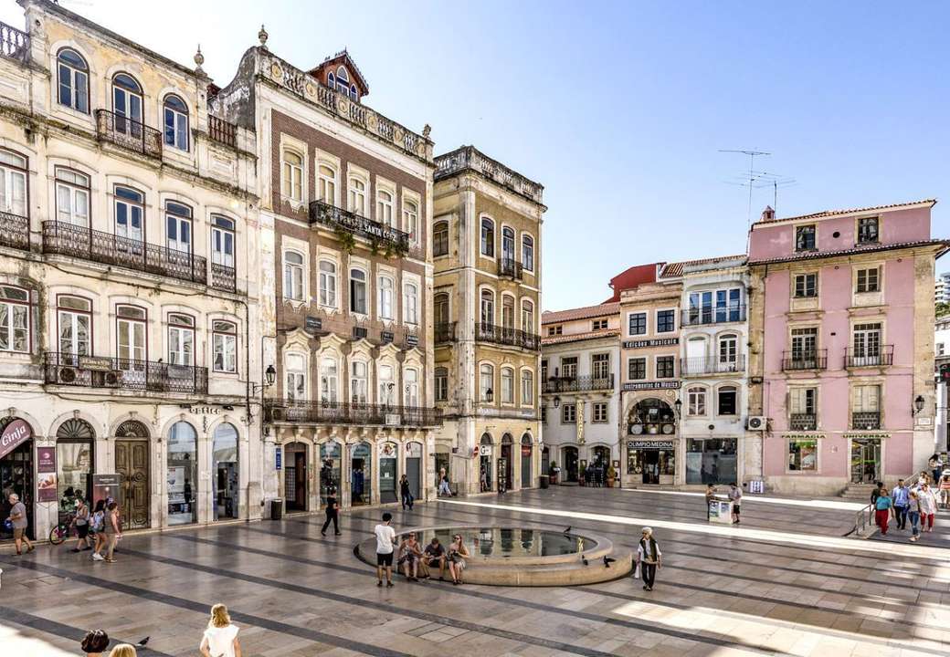 Πόλη της Κοΐμπρα στην Πορτογαλία παζλ online