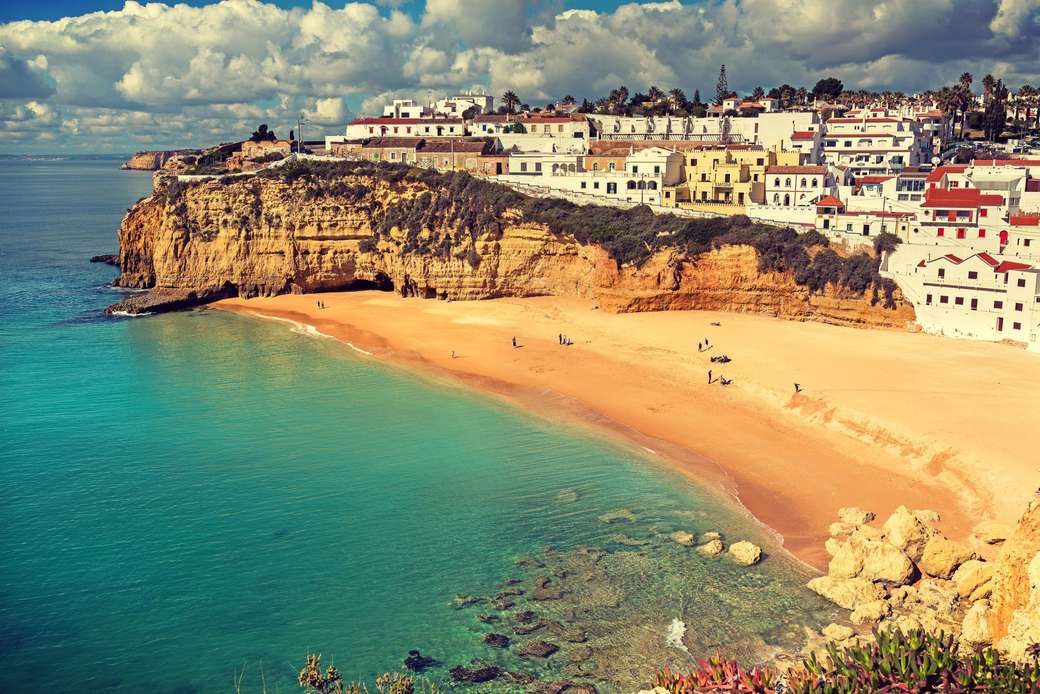 Faro Algarve tengerparti város kirakós online