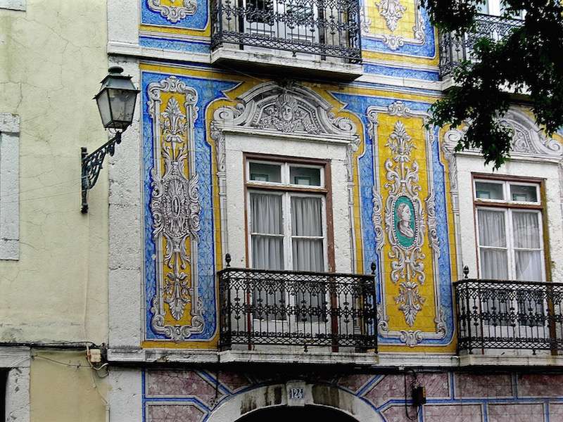 Lissabon oude stad Portugal online puzzel