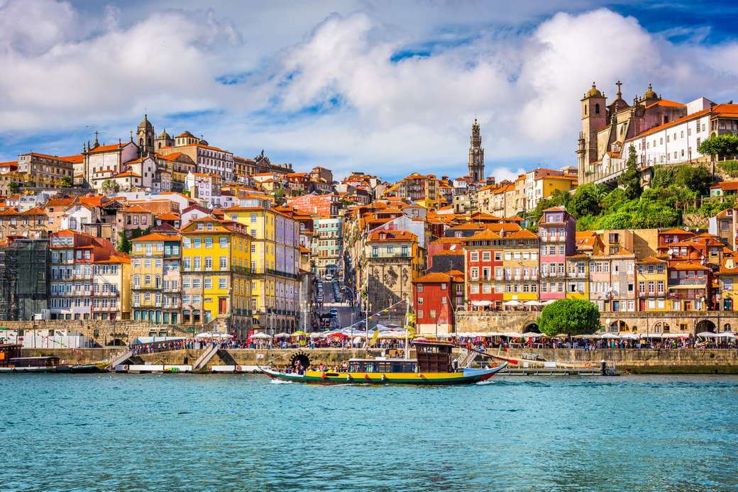 Cidade portuária do porto portugal puzzle online