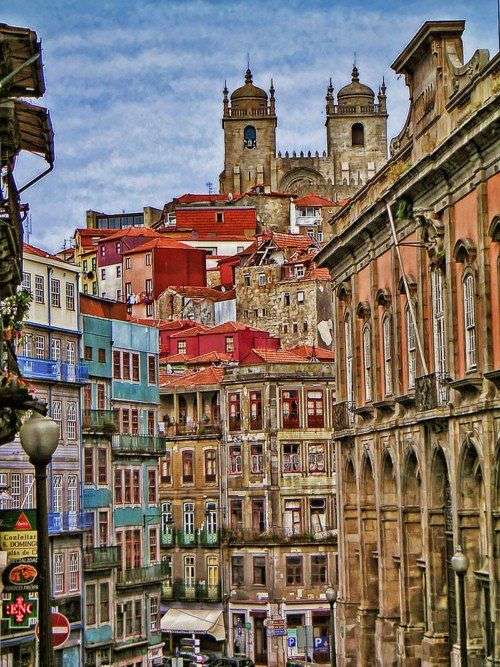 Porto přístavní město Portugalsko skládačky online