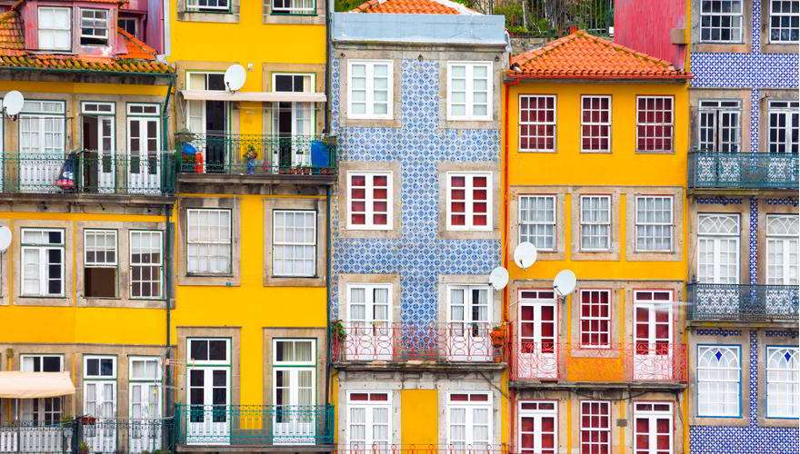 Порто пристанищен град Португалия онлайн пъзел