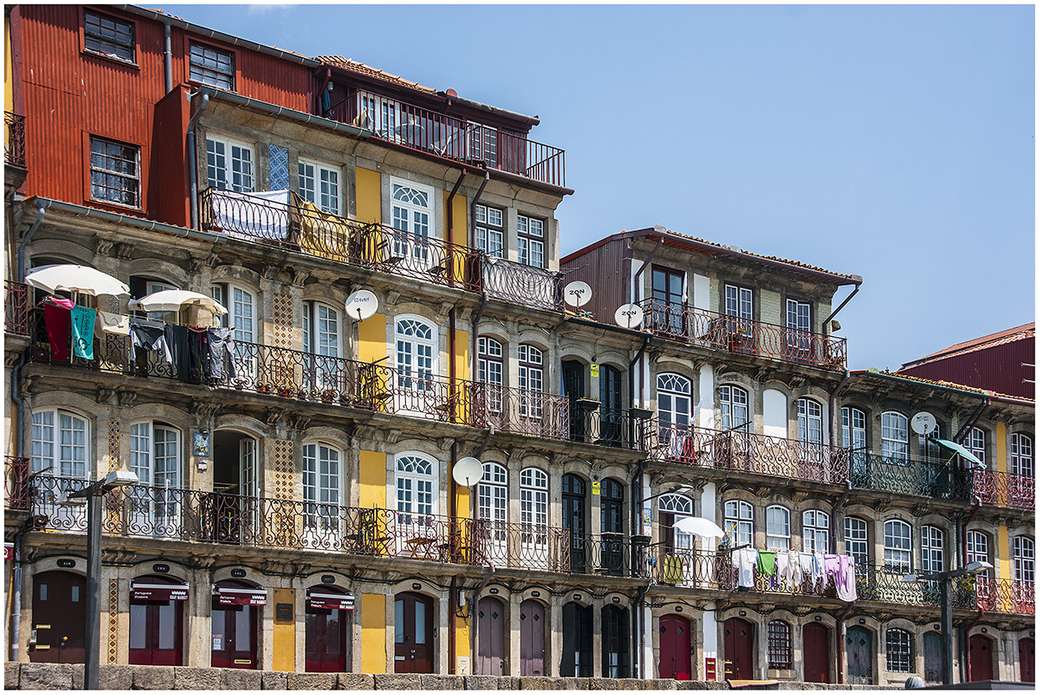 Ciudad portuaria de Porto Portugal rompecabezas en línea