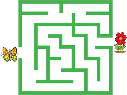 m ist für Labyrinth Online-Puzzle