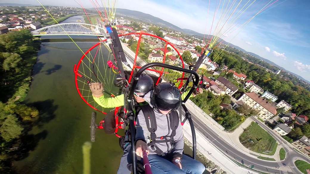 paraglider flygvyn Pussel online