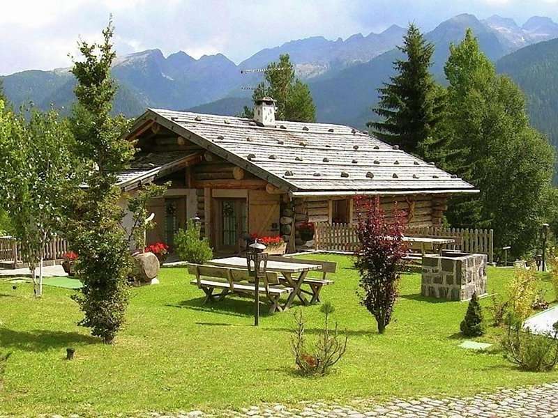Huis in de bergen legpuzzel online