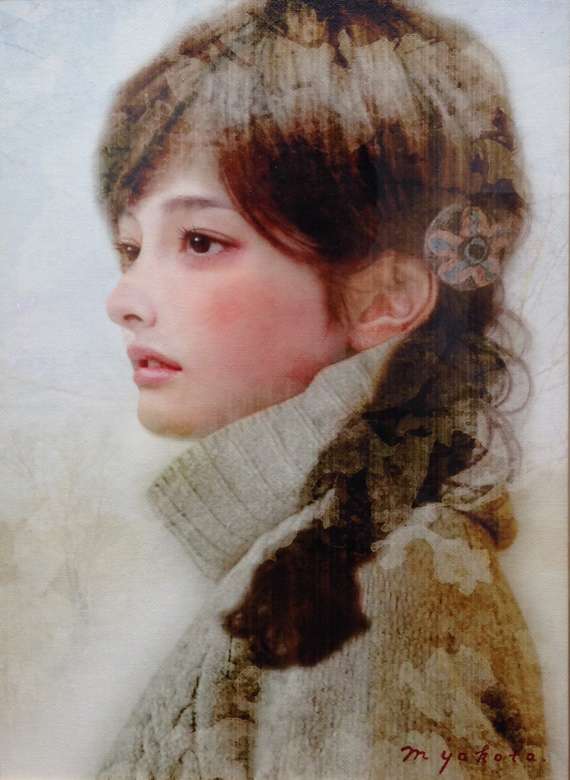 Portrait Portret de fată ೋ ღ ೋ puzzle online