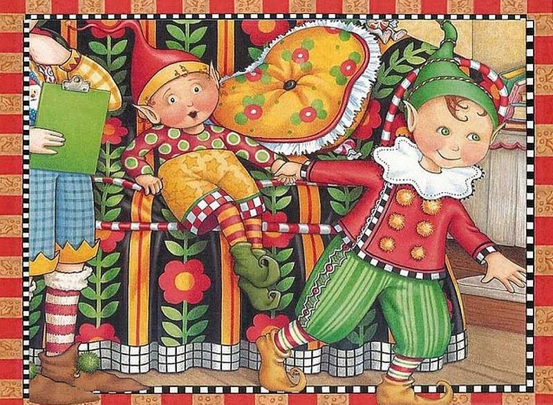 ೋ Christmas elves ೋ ღ ೋ jigsaw puzzle online