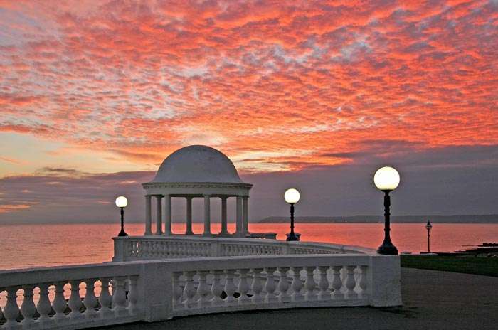 Bexhill on Sea Sunset nel sud dell'Inghilterra puzzle online