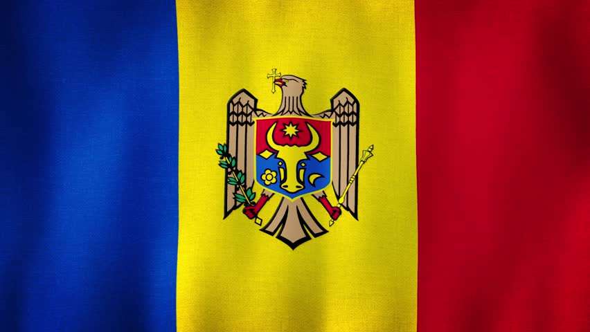 Drapelul Moldovei pussel på nätet