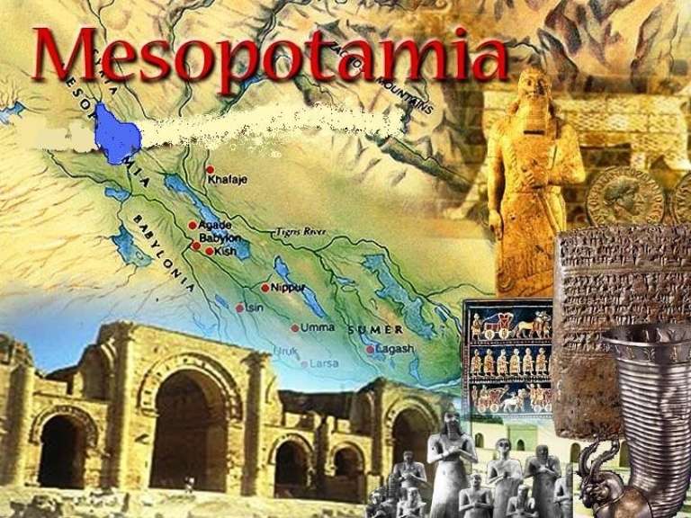 Mezopotámie skládačky online