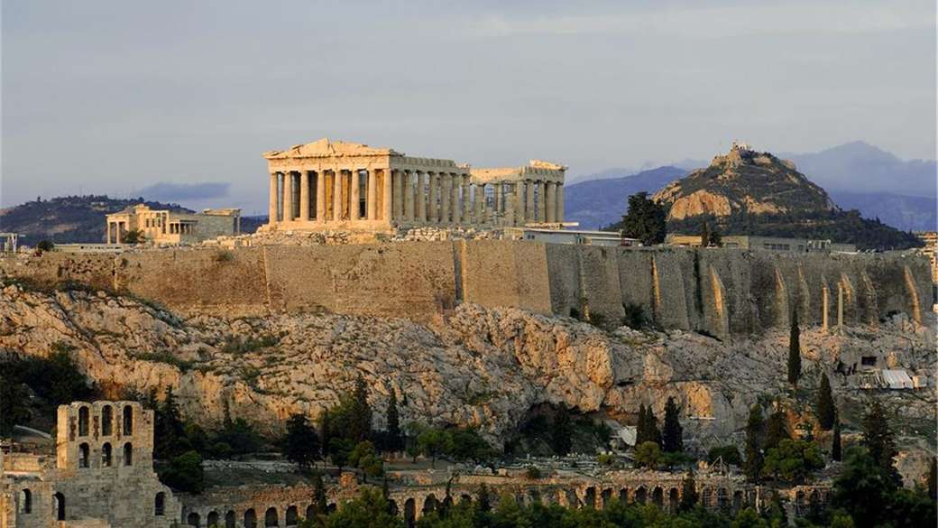 THE ACROPOLIS OF ATHENS jigsaw puzzle online