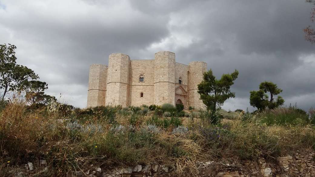 Castel del Monte druk op Andria online puzzel