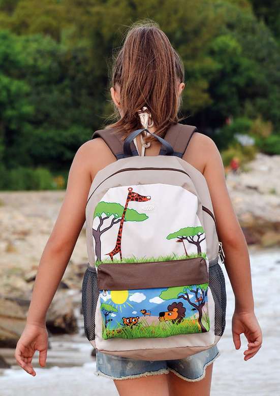 рюкзак для дитини пазл онлайн