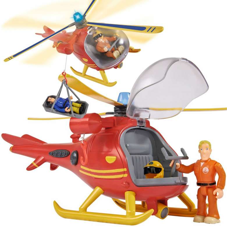 Сэм вертолет пожарный пазл онлайн