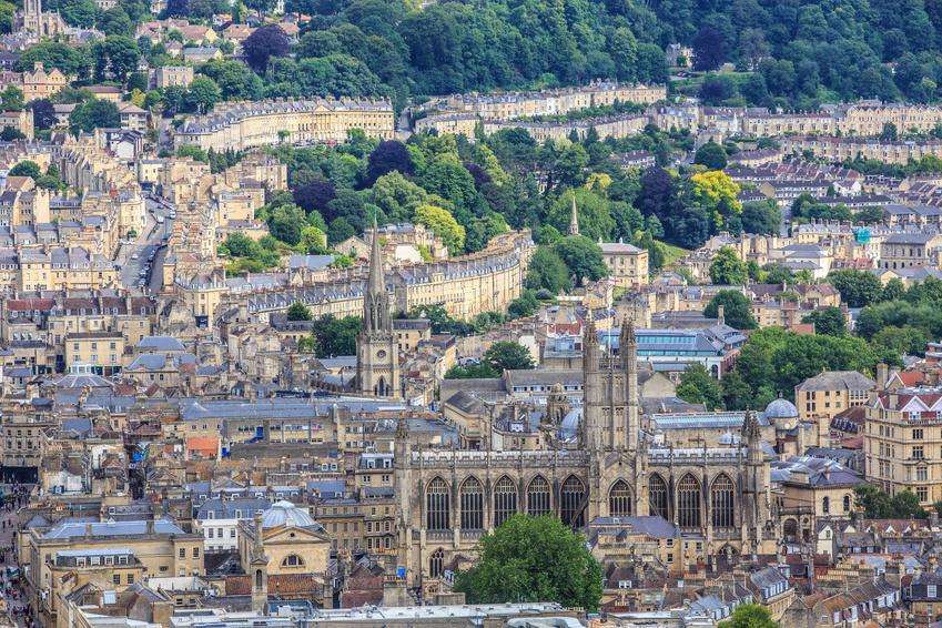 Bath Ιστορικό σπα στην Αγγλία online παζλ