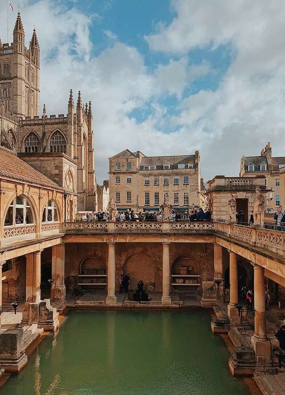 Bath Historisches Kurbad in England Puzzlespiel online