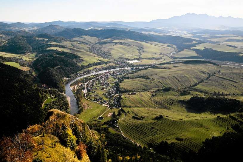 θέα του Dunajec από τις τρεις κορώνες παζλ online