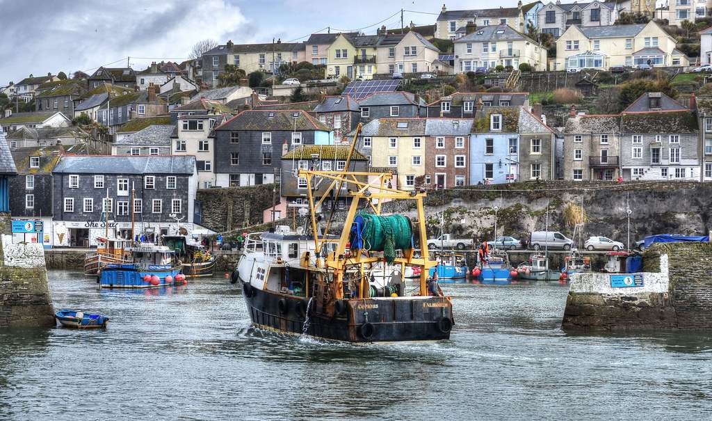 Mevagissey near St. Austell Cornwall Online-Puzzle
