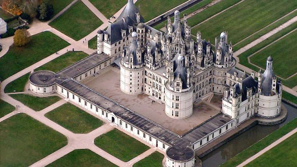 Schloss Chambord Online-Puzzle