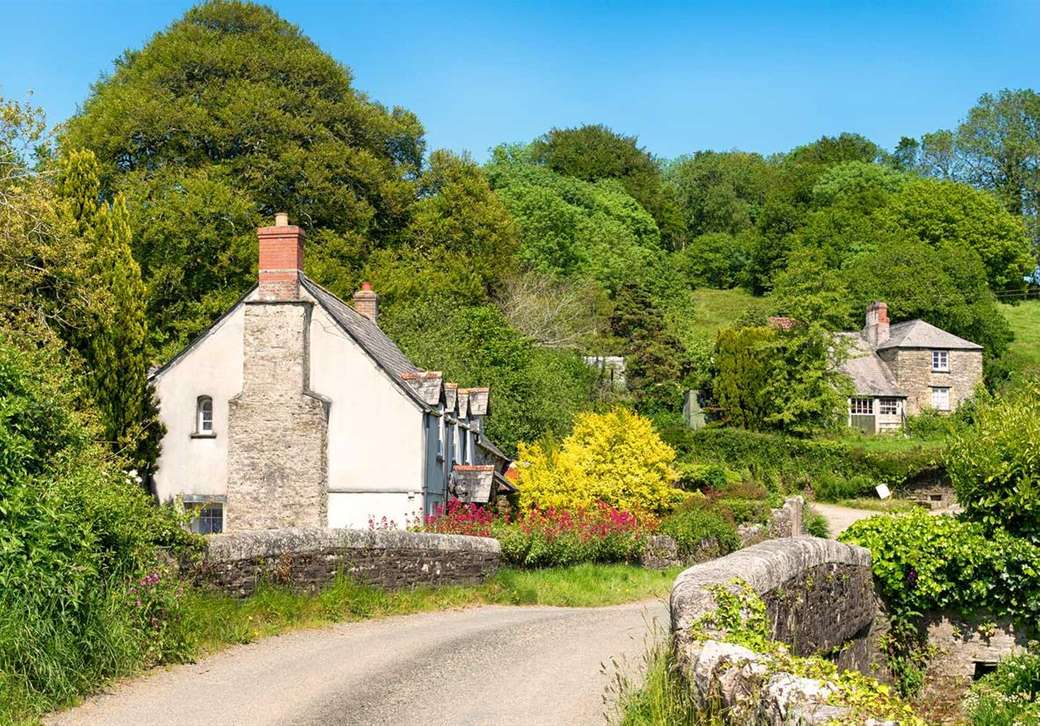 Cottages à Cornwall puzzle en ligne