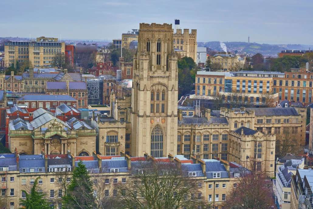 Bristol stad in Engeland online puzzel