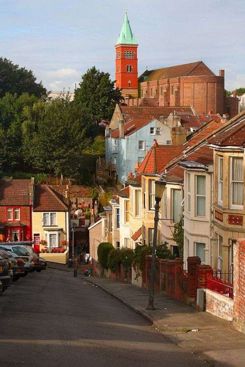 Orașul Bristol din Anglia puzzle online