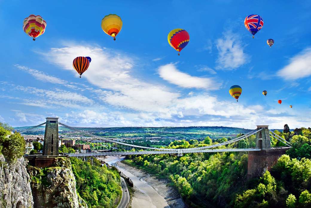 Бристольский международный фестиваль воздушных шаров пазл онлайн