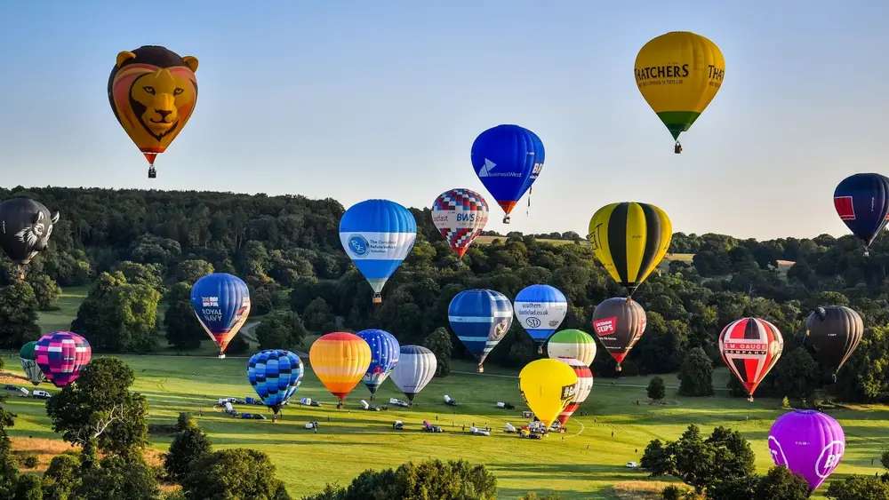 Bristol International Balloon Festival pussel på nätet
