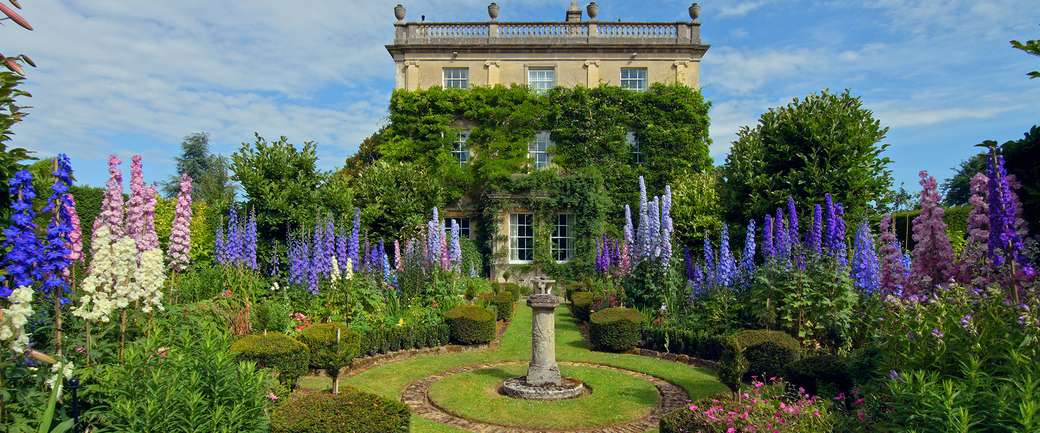 Manor House Garden södra England Pussel online