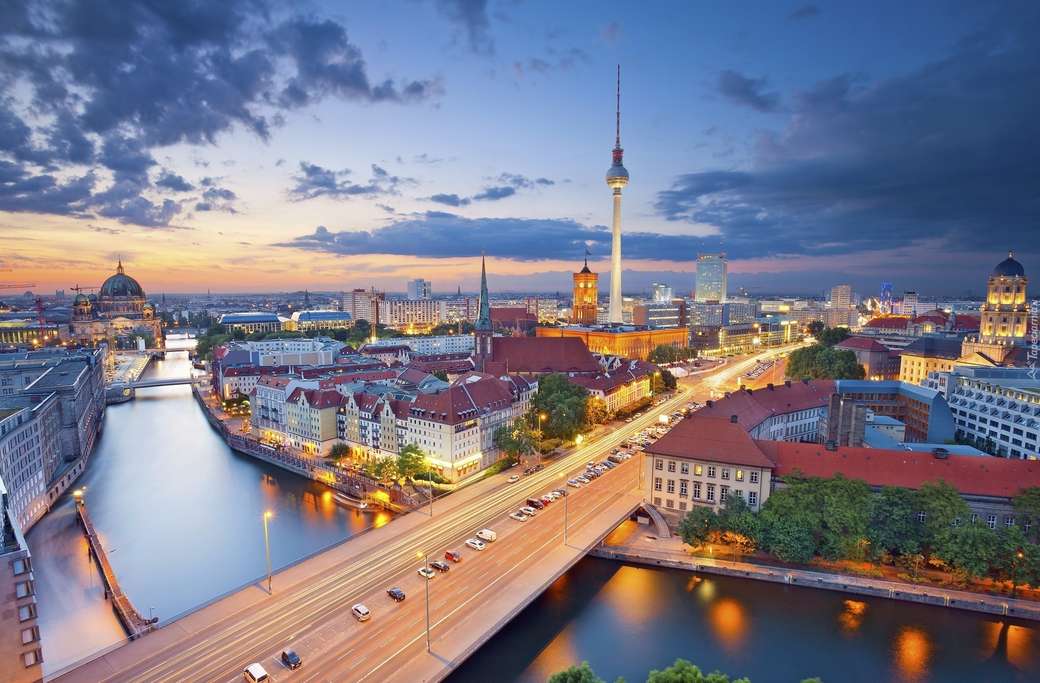Alemania- berlín, puente rompecabezas en línea