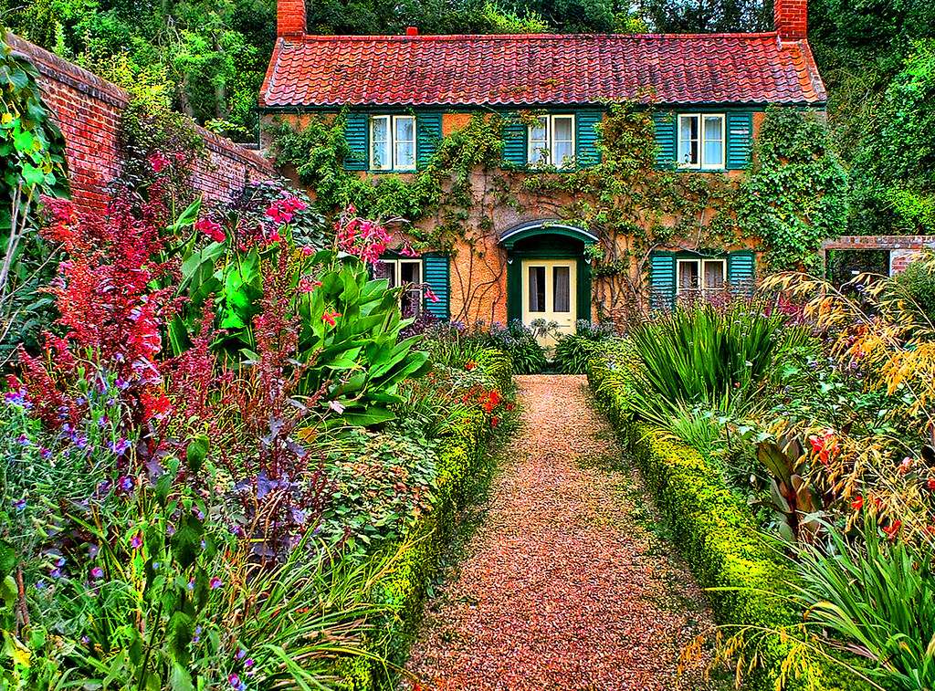 Norfolk Cottage Garden Puzzlespiel online
