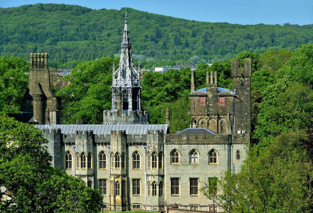 Il Castello di Cardiff Galles puzzle online