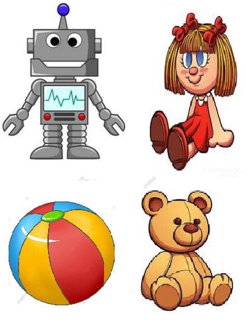 Spielzeug für Kinder Online-Puzzle