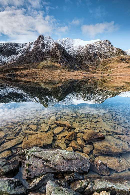 Llyn Idwal Snowdonia Galles Inghilterra puzzle online