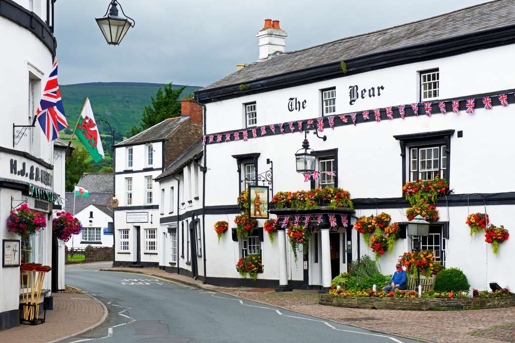Melhor pub no País de Gales, Inglaterra quebra-cabeças online