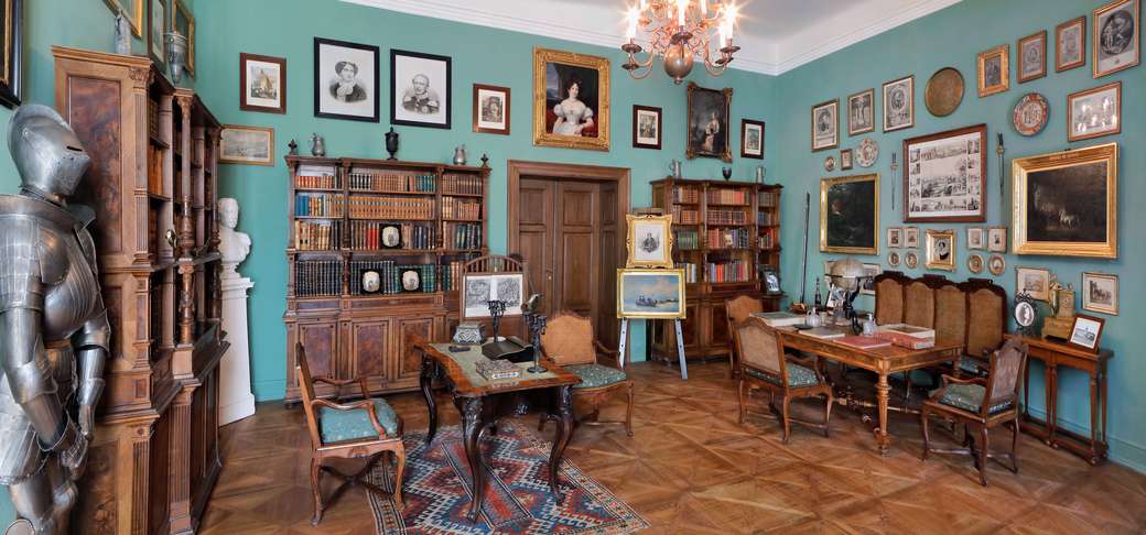 τσεχική αίθουσα στο κάστρο Horovice online παζλ