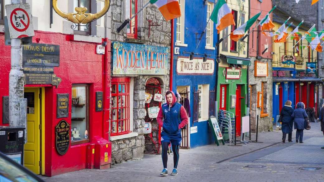 Galway Kulturstadt Irland Puzzlespiel online