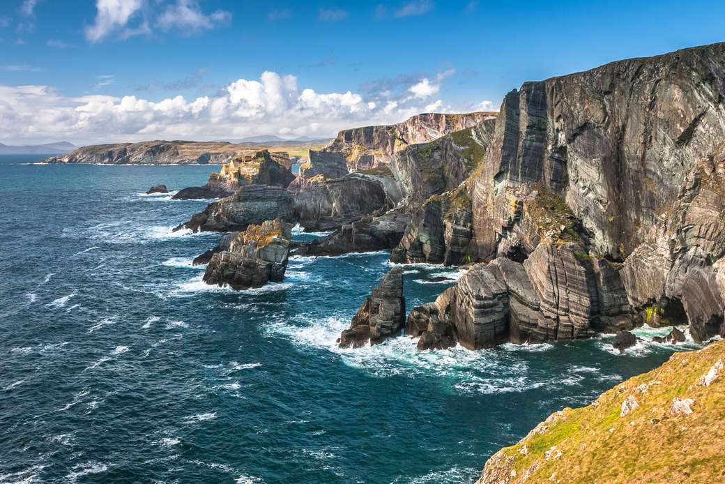 Нерівне узбережжя Ірландії онлайн пазл
