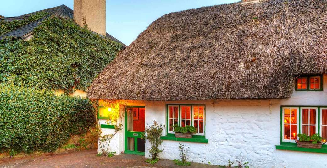 Pintoresca casa de campo en Irlanda rompecabezas en línea
