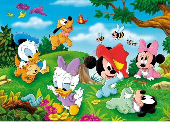conte de fées "Mickey Mouse" puzzle en ligne