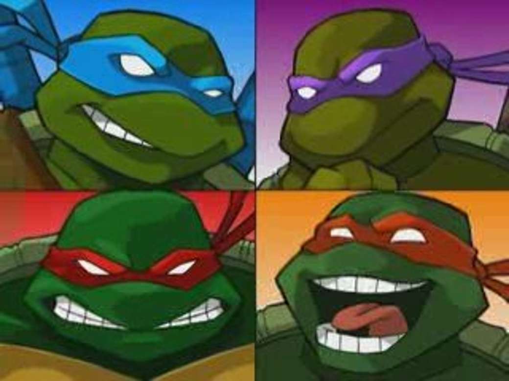 Teenage Mutant Ninja Turtles pussel på nätet
