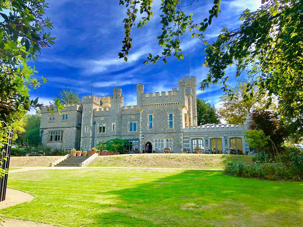 Whitstable Castle Kent England онлайн пъзел